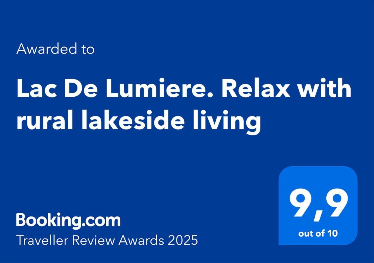 Lac De Lumiere. Relax With Rural Lakeside Living Herry Kültér fotó